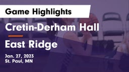 Cretin-Derham Hall  vs East Ridge  Game Highlights - Jan. 27, 2023