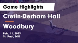 Cretin-Derham Hall  vs Woodbury  Game Highlights - Feb. 11, 2023
