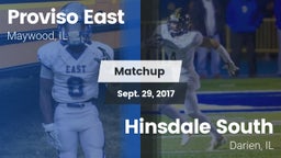 Matchup: Proviso East High vs. Hinsdale South  2017