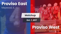 Matchup: Proviso East High vs. Proviso West  2017