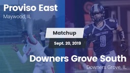 Matchup: Proviso East High vs. Downers Grove South  2019