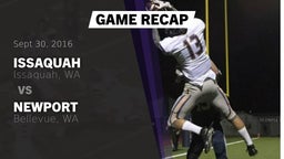 Recap: Issaquah  vs. Newport  2016