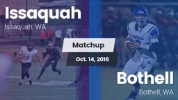 Matchup: Issaquah  vs. Bothell  2016