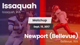 Matchup: Issaquah  vs. Newport  (Bellevue) 2017