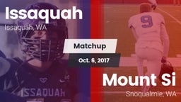Matchup: Issaquah  vs. Mount Si  2017