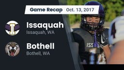 Recap: Issaquah  vs. Bothell  2017