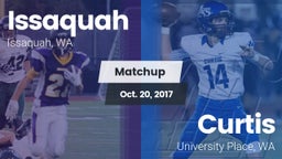 Matchup: Issaquah  vs. Curtis  2017