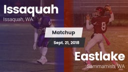 Matchup: Issaquah  vs. Eastlake  2018