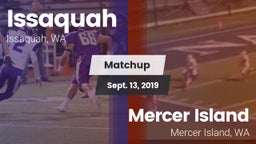 Matchup: Issaquah  vs. Mercer Island  2019