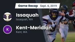 Recap: Issaquah  vs. Kent-Meridian   2019