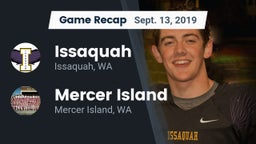 Recap: Issaquah  vs. Mercer Island  2019