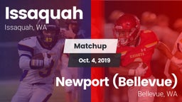 Matchup: Issaquah  vs. Newport  (Bellevue) 2019