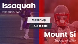 Matchup: Issaquah  vs. Mount Si  2019
