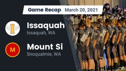 Recap: Issaquah  vs. Mount Si  2021