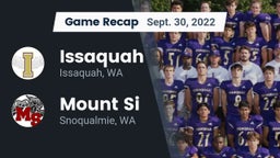 Recap: Issaquah  vs. Mount Si  2022