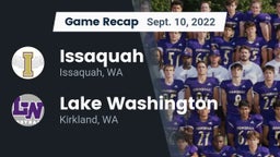 Recap: Issaquah  vs. Lake Washington  2022