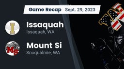 Recap: Issaquah  vs. Mount Si  2023