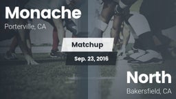 Matchup: Monache  vs. North  2016