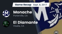 Recap: Monache  vs. El Diamante  2017