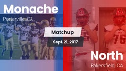 Matchup: Monache  vs. North  2017