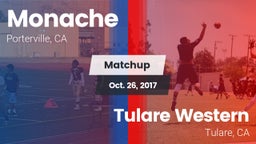 Matchup: Monache  vs. Tulare Western  2017