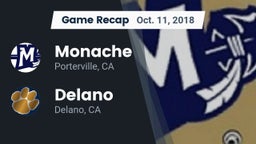 Recap: Monache  vs. Delano  2018