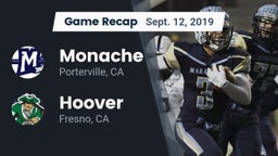 Recap: Monache  vs. Hoover  2019