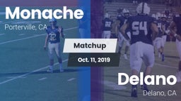 Matchup: Monache  vs. Delano  2019