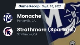 Recap: Monache  vs. Strathmore (Spartans) 2021