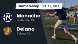 Recap: Monache  vs. Delano  2021