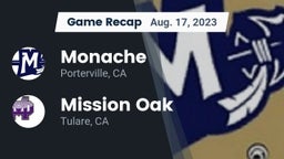 Recap: Monache  vs. Mission Oak  2023