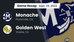 Recap: Monache  vs. Golden West  2023