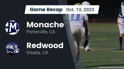 Recap: Monache  vs. Redwood  2023