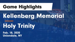 Kellenberg Memorial  vs Holy Trinity  Game Highlights - Feb. 18, 2020