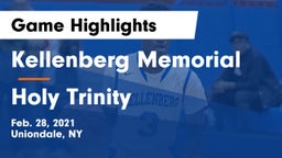 Kellenberg Memorial  vs Holy Trinity  Game Highlights - Feb. 28, 2021