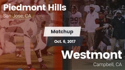 Matchup: Piedmont Hills High vs. Westmont  2017