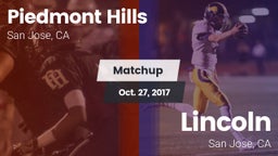 Matchup: Piedmont Hills High vs. Lincoln  2017