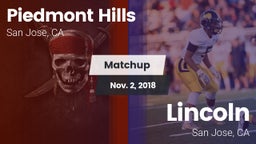 Matchup: Piedmont Hills High vs. Lincoln  2018