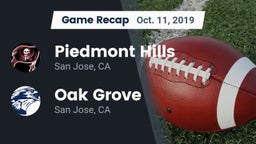 Recap: Piedmont Hills  vs. Oak Grove  2019
