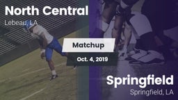 Matchup: North Central High S vs. Springfield  2019