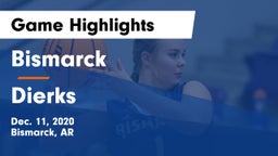Bismarck  vs Dierks  Game Highlights - Dec. 11, 2020