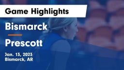 Bismarck  vs Prescott  Game Highlights - Jan. 13, 2023