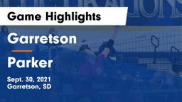 Garretson  vs Parker  Game Highlights - Sept. 30, 2021