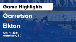 Garretson  vs Elkton  Game Highlights - Oct. 4, 2021