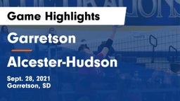 Garretson  vs Alcester-Hudson  Game Highlights - Sept. 28, 2021