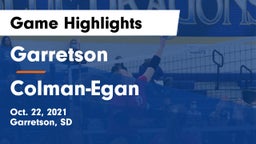 Garretson  vs Colman-Egan  Game Highlights - Oct. 22, 2021