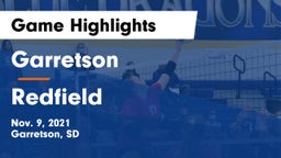 Garretson  vs Redfield  Game Highlights - Nov. 9, 2021