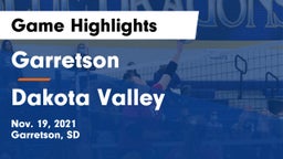 Garretson  vs Dakota Valley  Game Highlights - Nov. 19, 2021