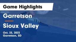 Garretson  vs Sioux Valley  Game Highlights - Oct. 23, 2023