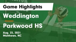 Weddington  vs Parkwood HS Game Highlights - Aug. 23, 2021